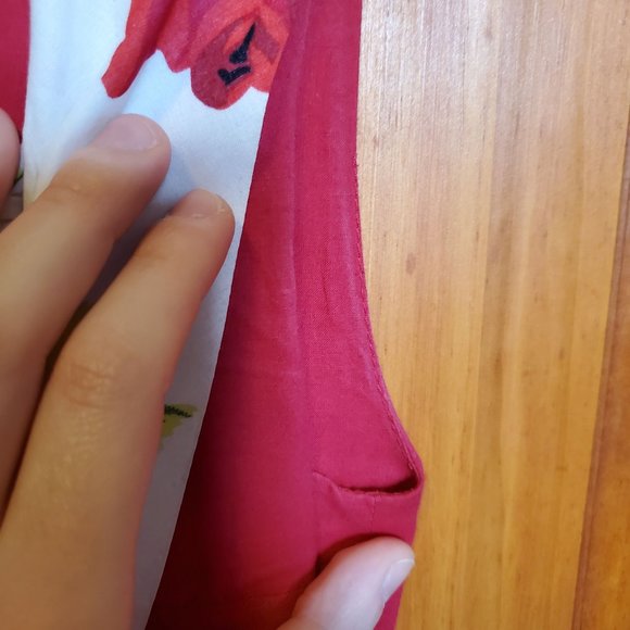 Trashy Diva Honey Baby Dress in Red Roses - 4 - Picture 7 of 7